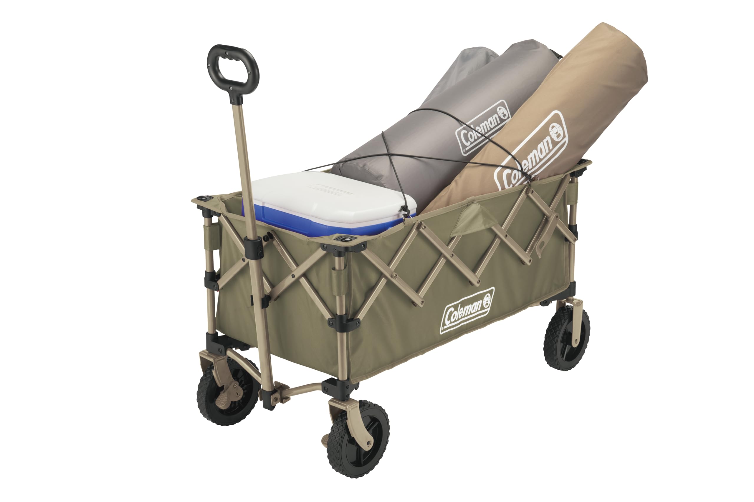 Coleman キャリーカート ベージュ Amazon | Coleman(コールマン) アウトドアワゴンNX(ベージュ